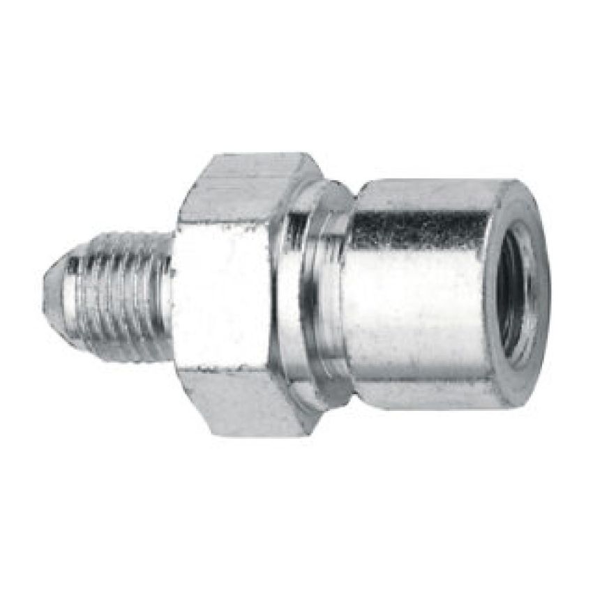 Fragola -3AN x 3/8-24 I.F. Tubing Adapter - Steel