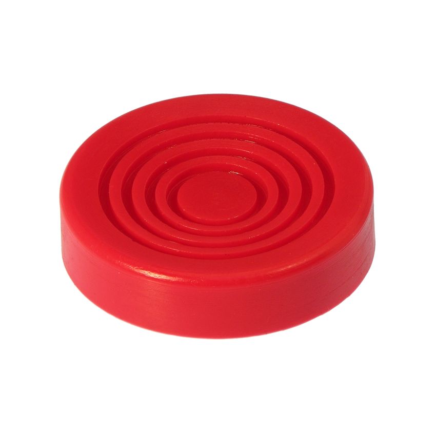 Prothane Universal Jack Pad 3in Diameter Model - Red