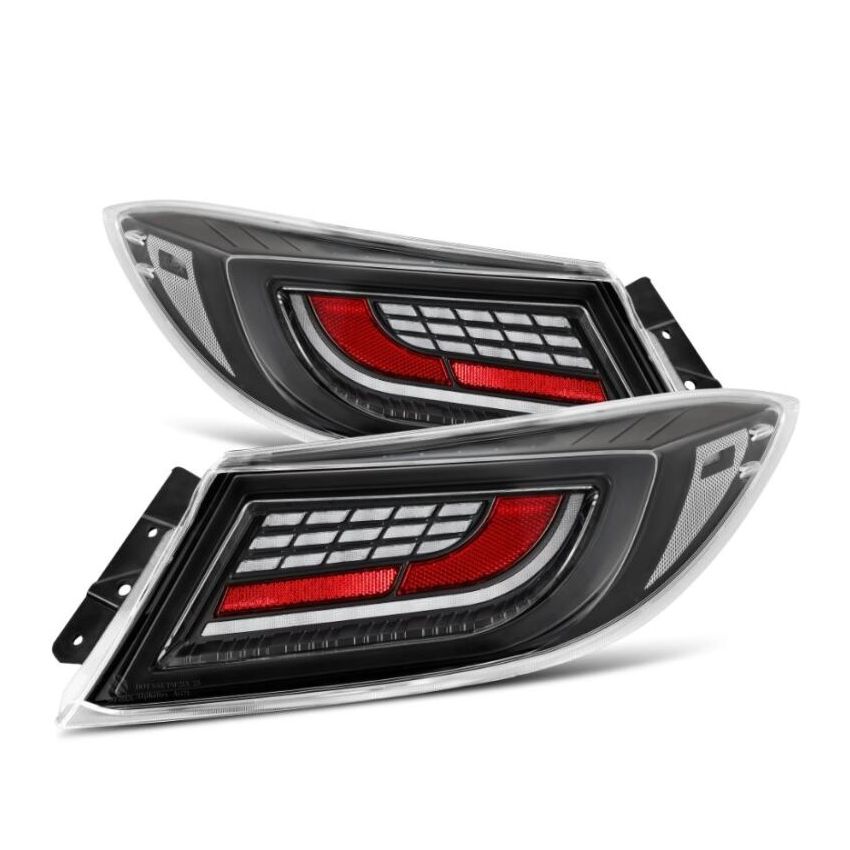 AlphaRex 675040 22-24 Toyota GR86 LUXX LED Taillights Alpha-Black