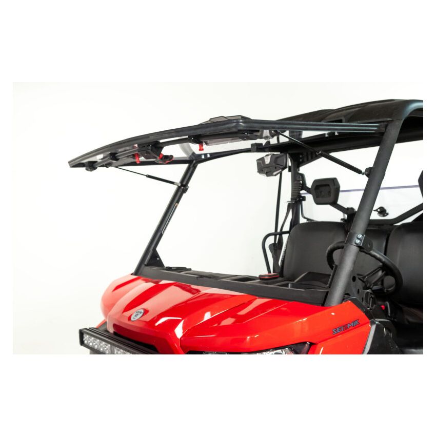 Seizmik 50-50247KIT 16-23 Can Am Defender HD5-HD10/MAX Windshield Flip Up Vented