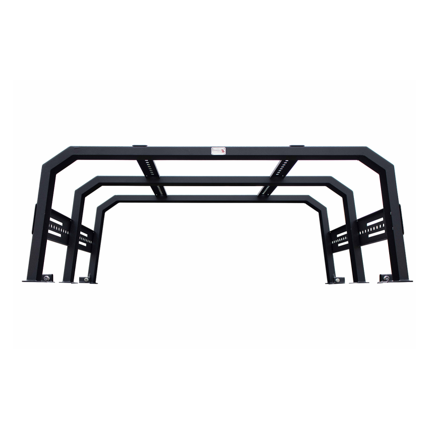 Fishbone Offroad FB21219 20+ Jeep Gladiator Bed Rack Full Tackle Rack - Black Powdercoat