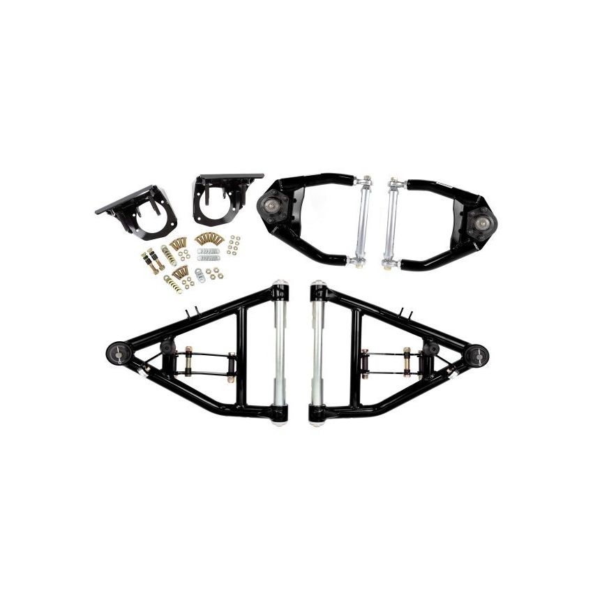 UMI Performance 73-87 GM C10 CornerMax A-Arm Kit - Black