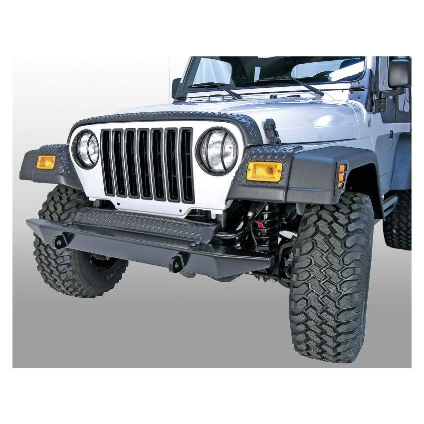 Rugged Ridge Front Fender Guards Body Armor 97-06 Jeep Wrangler