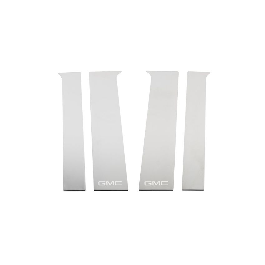 Putco 402671GM-2 2020 GMC Sierra HD - GMC Etching - Crew Cab / Double Cab (6pcs) SS Pillar Posts