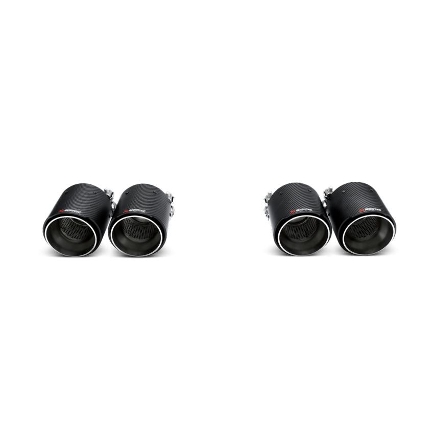 Akrapovic TP-CT/26 Tail pipe set (Carbon)