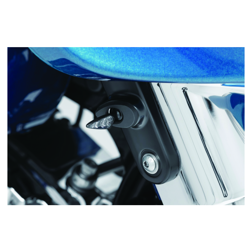 Kuryakyn 2845 Front Turn Signal Mounts Black