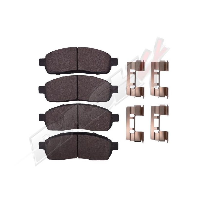 Dash 4 Brakes MD1011 Dash4 Premium Semi-Metallic Pads