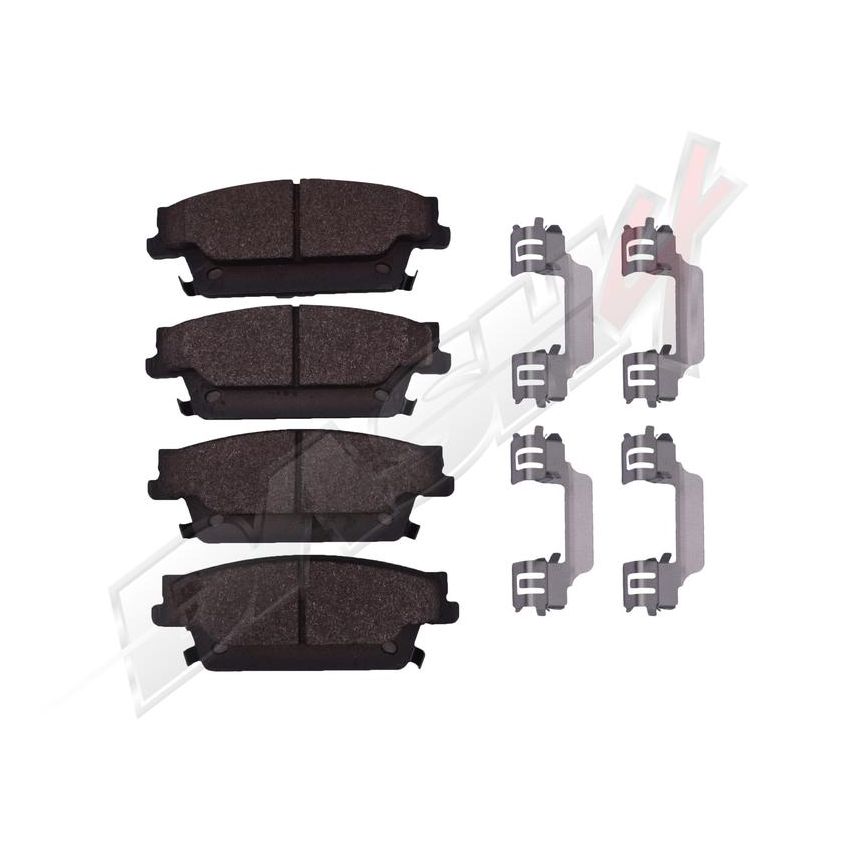 Dash 4 Brakes MD1020 Dash4 Premium Semi-Metallic Pads