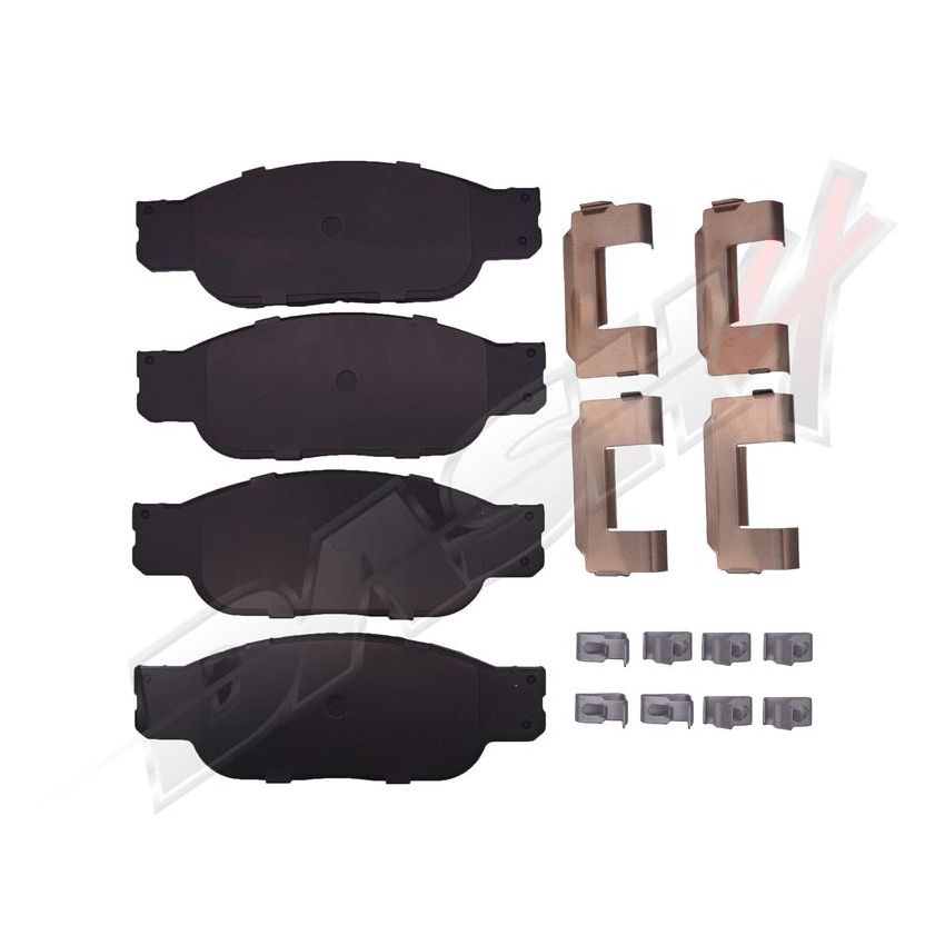 Dash 4 Brakes MD805 Dash4 Premium Semi-Metallic Pads