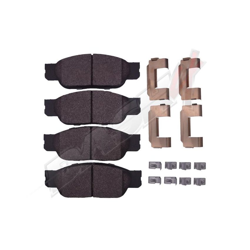 Dash 4 Brakes MD805 Dash4 Premium Semi-Metallic Pads