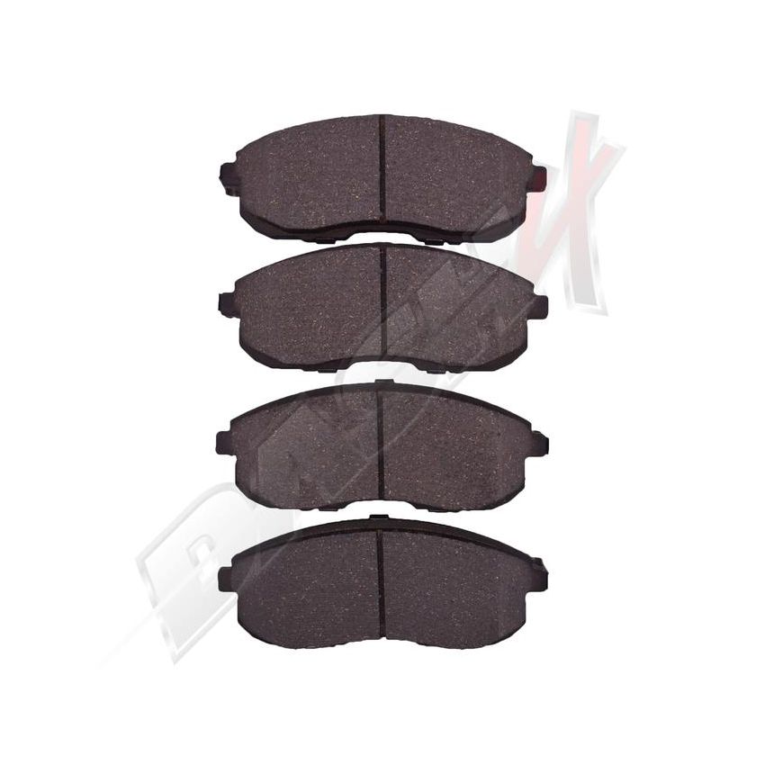 Dash 4 Brakes MD815A Dash4 Premium Semi-Metallic Pads