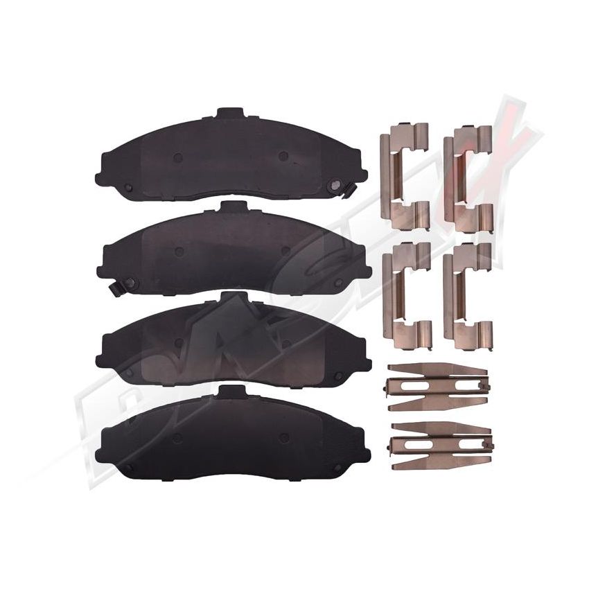 Dash 4 Brakes SCD731 Super Brakes Ceramic Pads