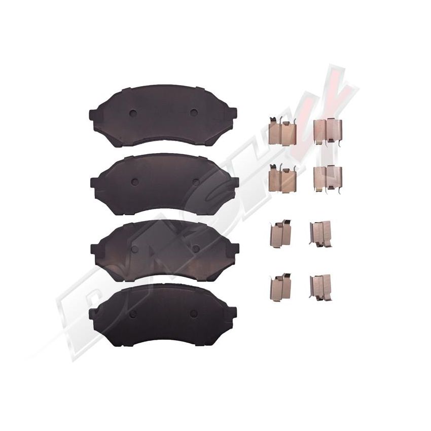 Dash 4 Brakes SCD798 Super Brakes Ceramic Pads