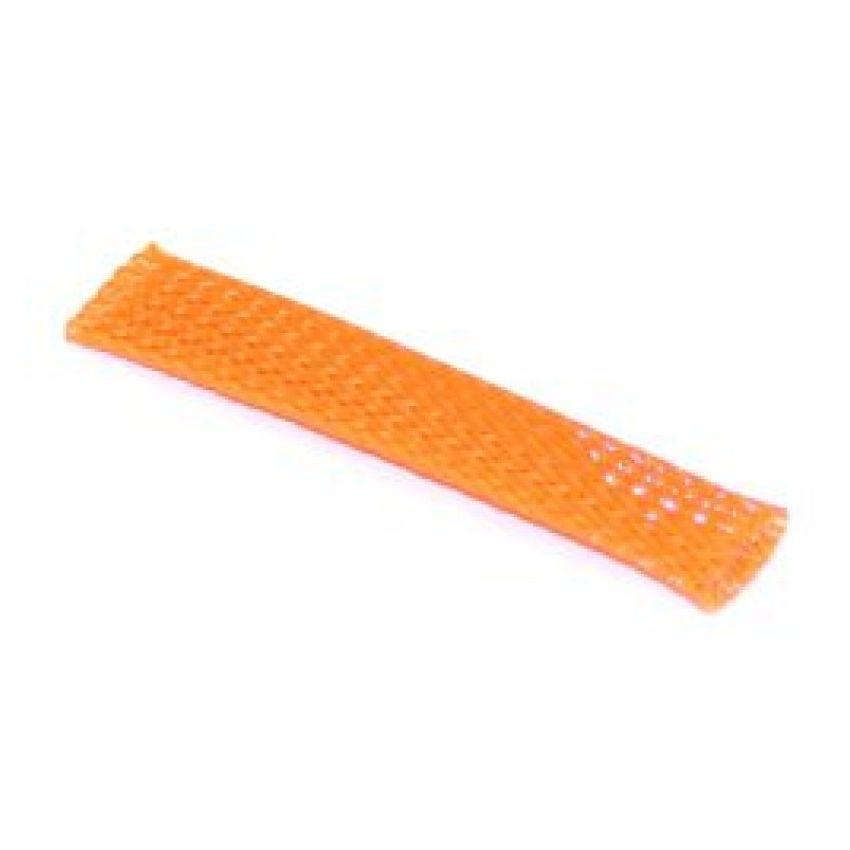 NAMZ NBFS-OR Braided Flex Sleeving 10ft. Section (3/8in. ID) - Orange