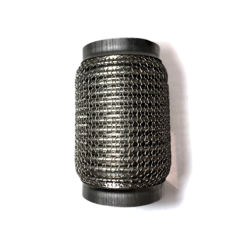 Stainless Bros 3in x 6in OAL 304SS Flex Joint w/ Interlock Liner - Light Braid