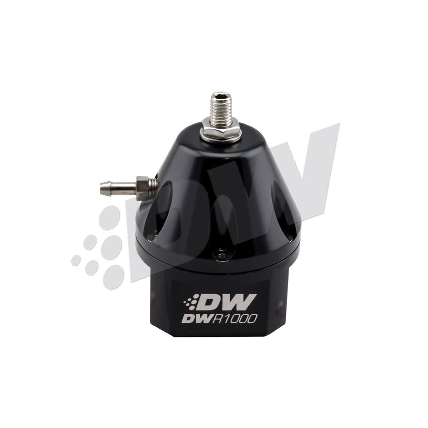 Fuel Pressure Regulator Adjustable  Black Finish
