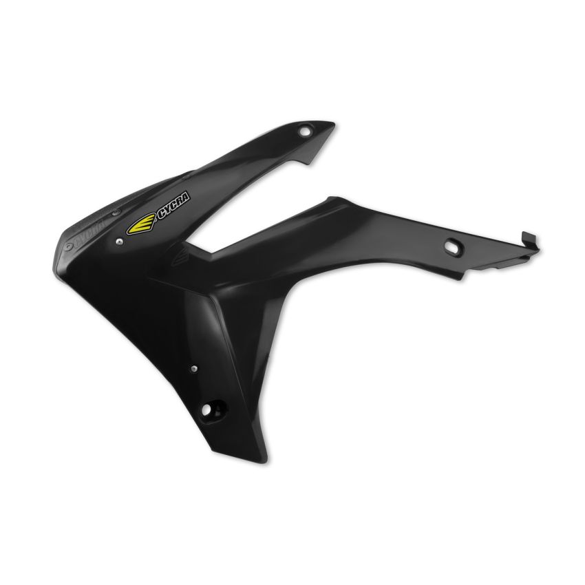 Cycra 1CYC-1888-12 14-17 Honda CRF250R Powerflow Radiator Shrouds - Factory Ed. Black