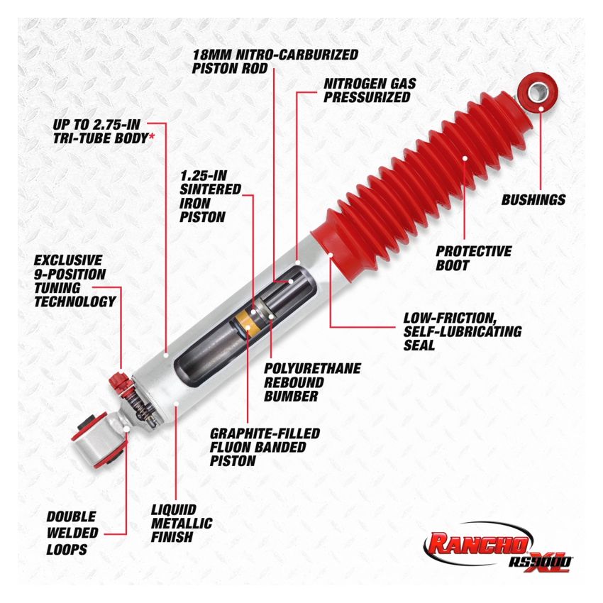 Rancho RS999034 RS9000XL Shock Absorber