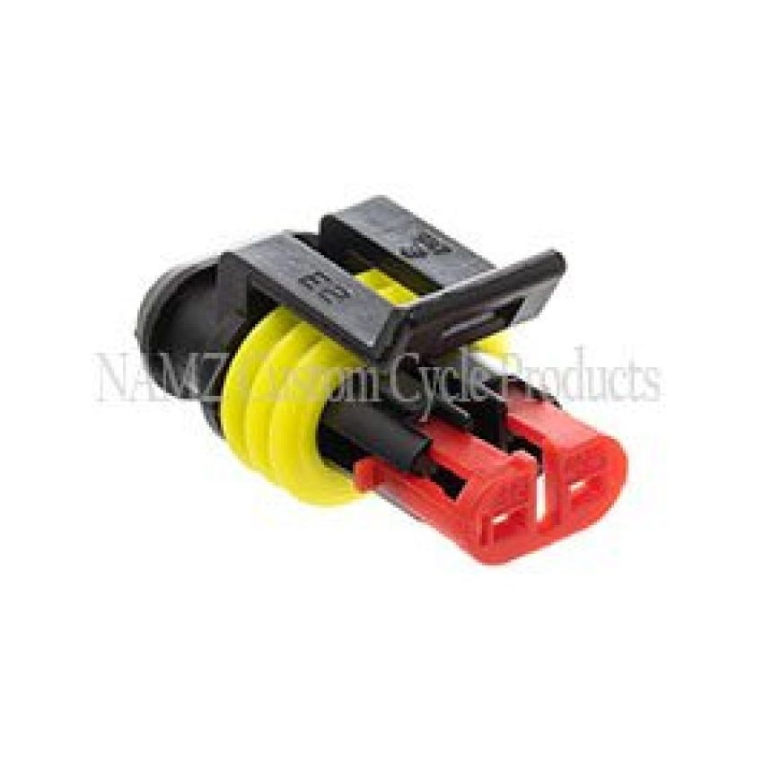 NAMZ NA-282080-1 05-09 Dresser / 05-11 FX Models OEM Front & Rear O2 Sensor Connctor w/Term & Seal (HD 72007-05)