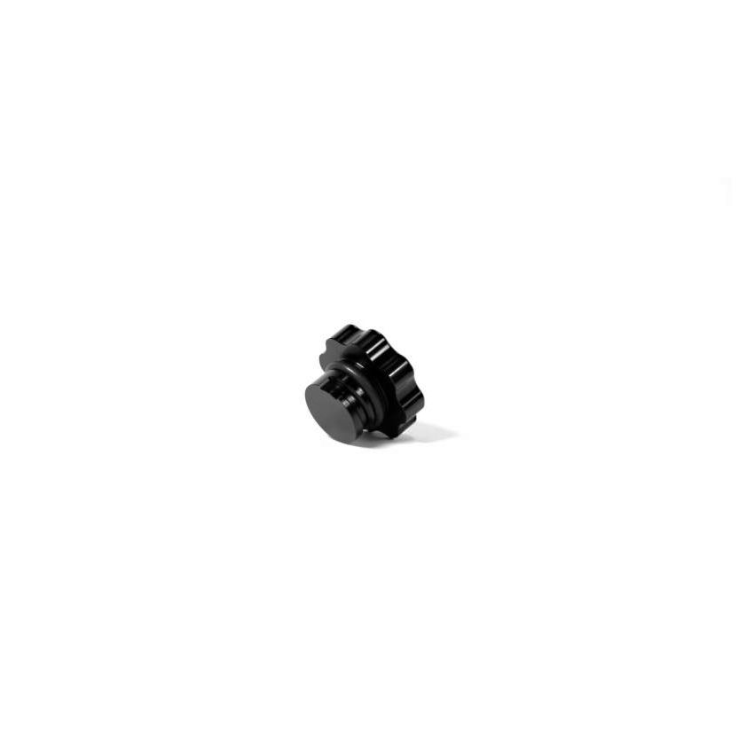 Fleece Performance 01-16 GM 2500/3500 Duramax Billet Oil Cap Cover - Black