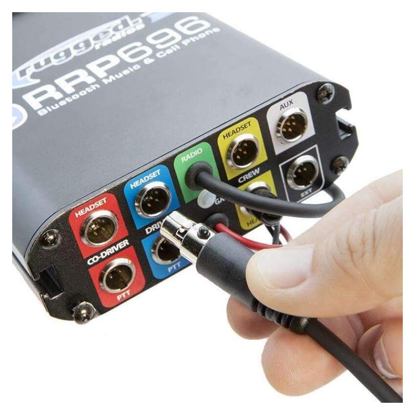 Rugged Radios CS-OFF-6 OFFROAD Straight Cable to Intercom (Select Length) 6 Feet