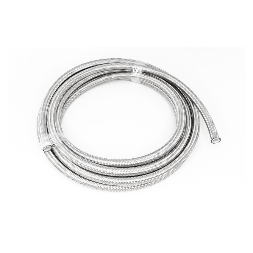 DeatschWerks 6AN SS Double Braided PTFE Hose 20 Feet
