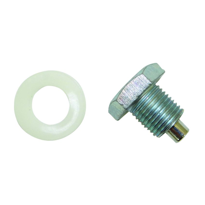 MOROSO MOR97001 Oil Pan Drain Plug - Clear Zinc