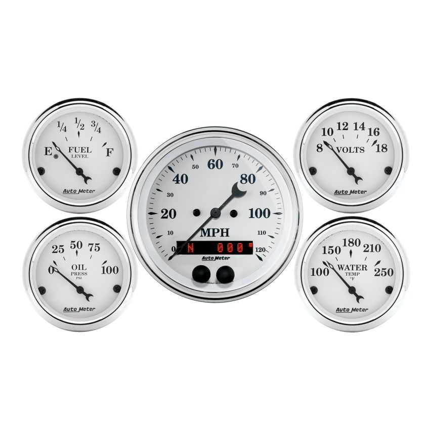 AutoMeter 1650 GAUGE KIT, 5 PC., 3 3/8