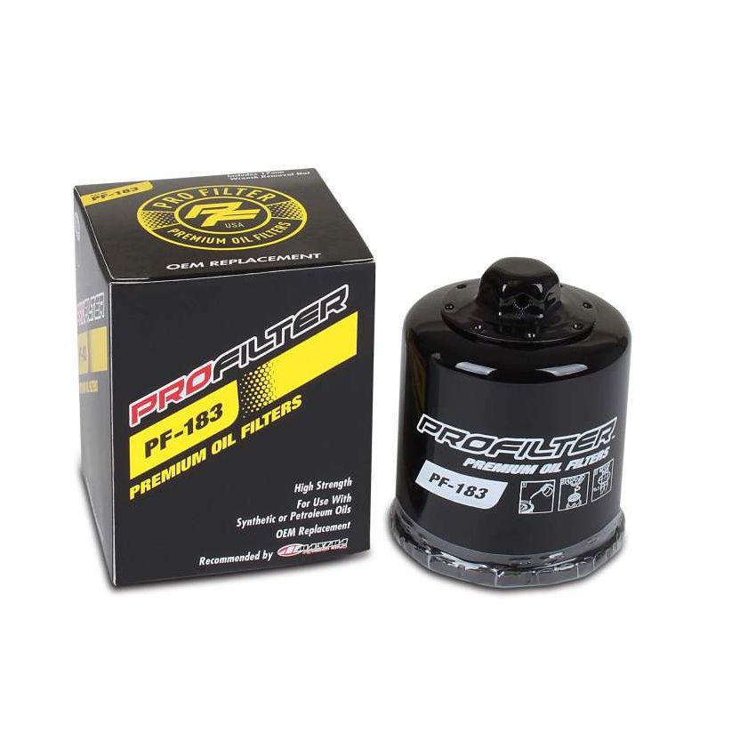 ProFilter PF-183 Italjet/Malaguti/Peugeot/Piaggio Spin-On Black Various Performance Oil Filter