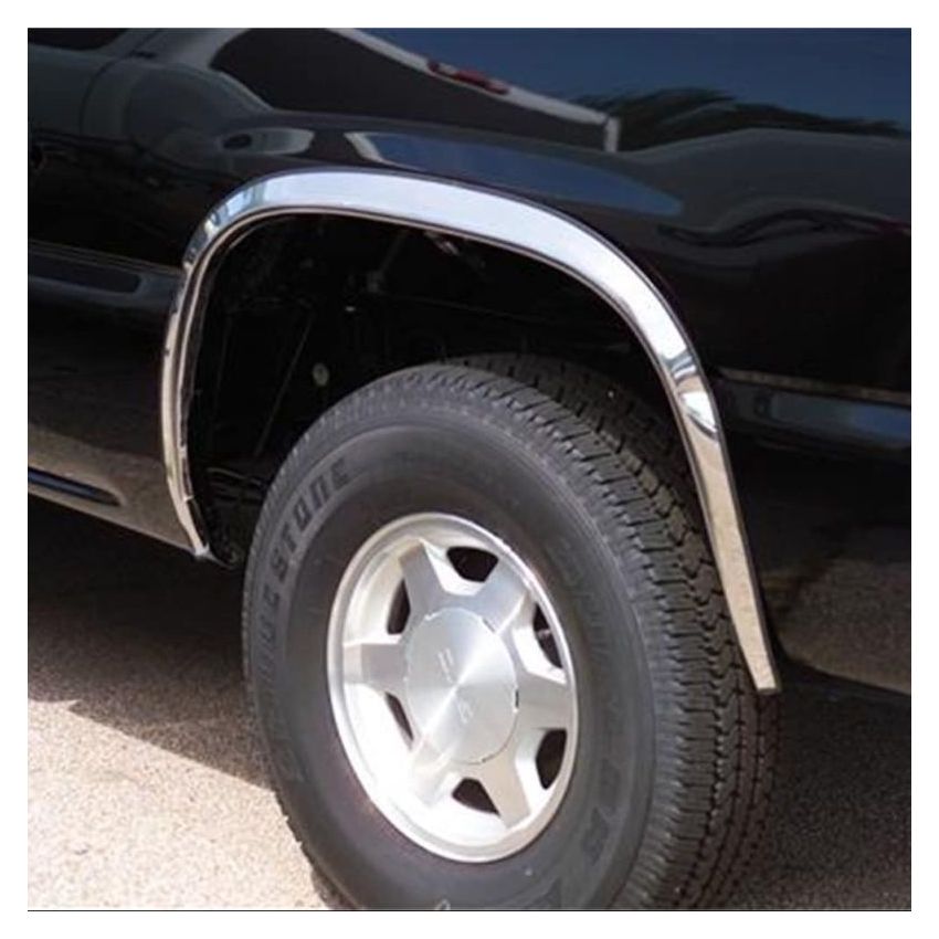 Putco 97102 88-98 Chevrolet CK / Silverado (Incl Sportside) - Full w/o Flares Stainless Steel Fender Trim