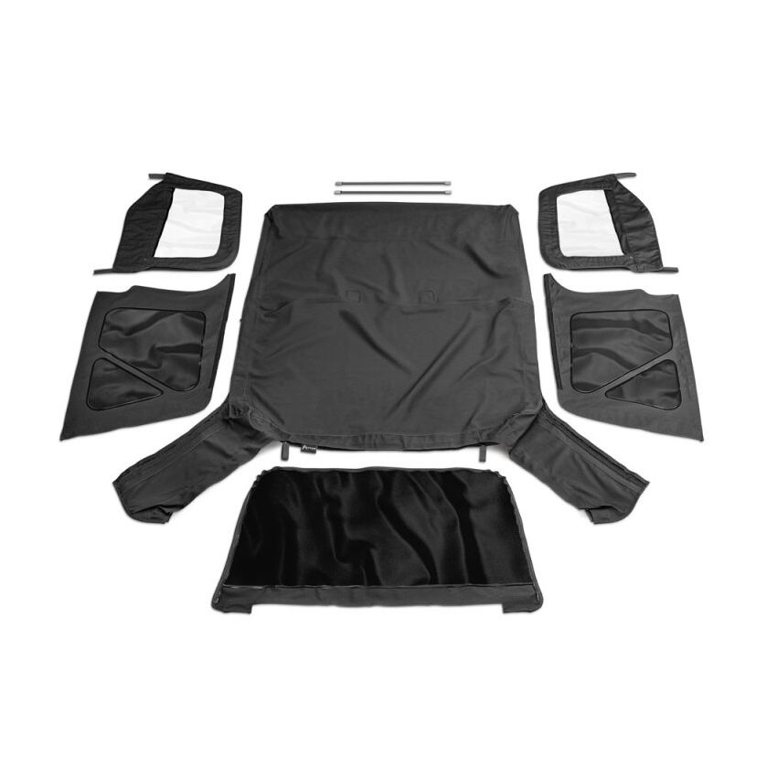 Rampage 912935 1997-2006 Jeep Wrangler(TJ) OEM Replacement Top - Black Diamond