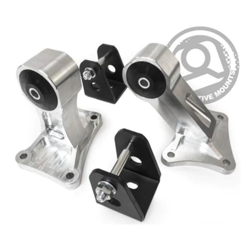 Innovative 00-09 Honda S2000 F-Series Silver Aluminum Mounts 85A Bushings
