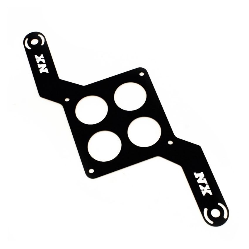 Nitrous Express 15729 Carb Plate Solenoid Bracket for Dominator