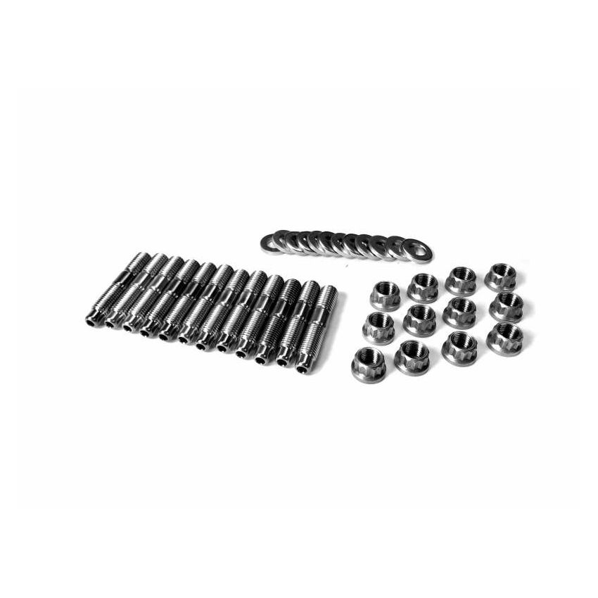 Fleece Performance 94-18 Dodge Cummins 2500-3500 Exhaust Manifold Stud Kit - 4mm Allen Socket Head