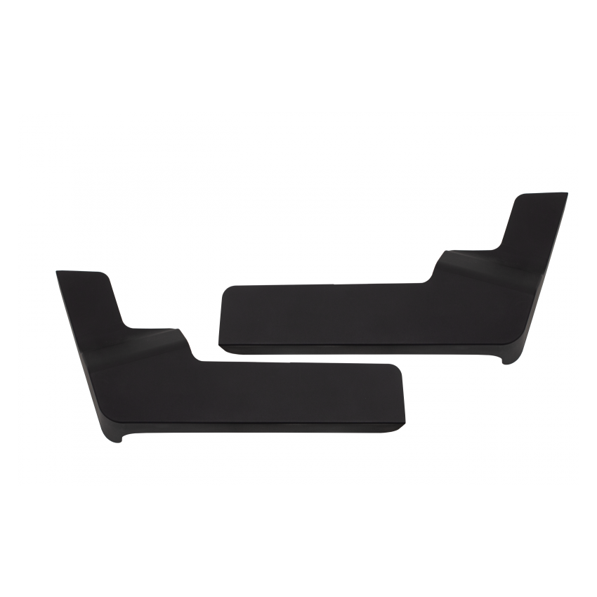 Fishbone Offroad 2018+ Jeep Wrangler JL 2/4 Door - Black Quarter Panel Chip Guards