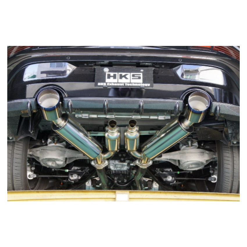 HKS 31014-KN002 FULL DUAL MUFFLER RZ34 VR30DDTT