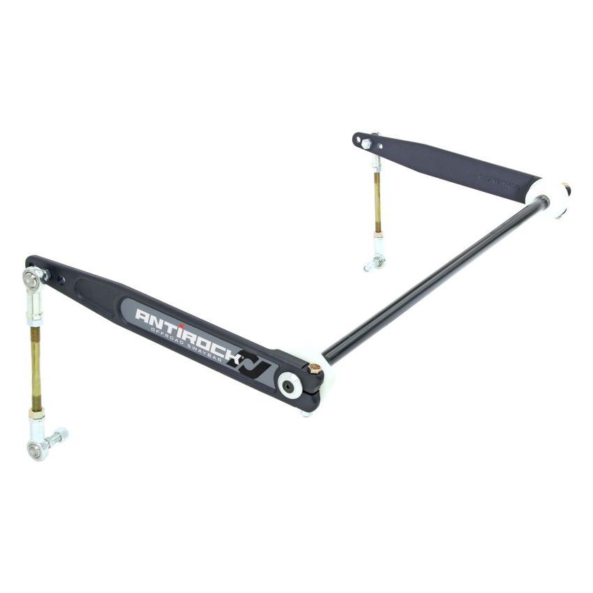 RockJock TJ/LJ Antirock Sway Bar Kit Front Bolt-On Forged Arms