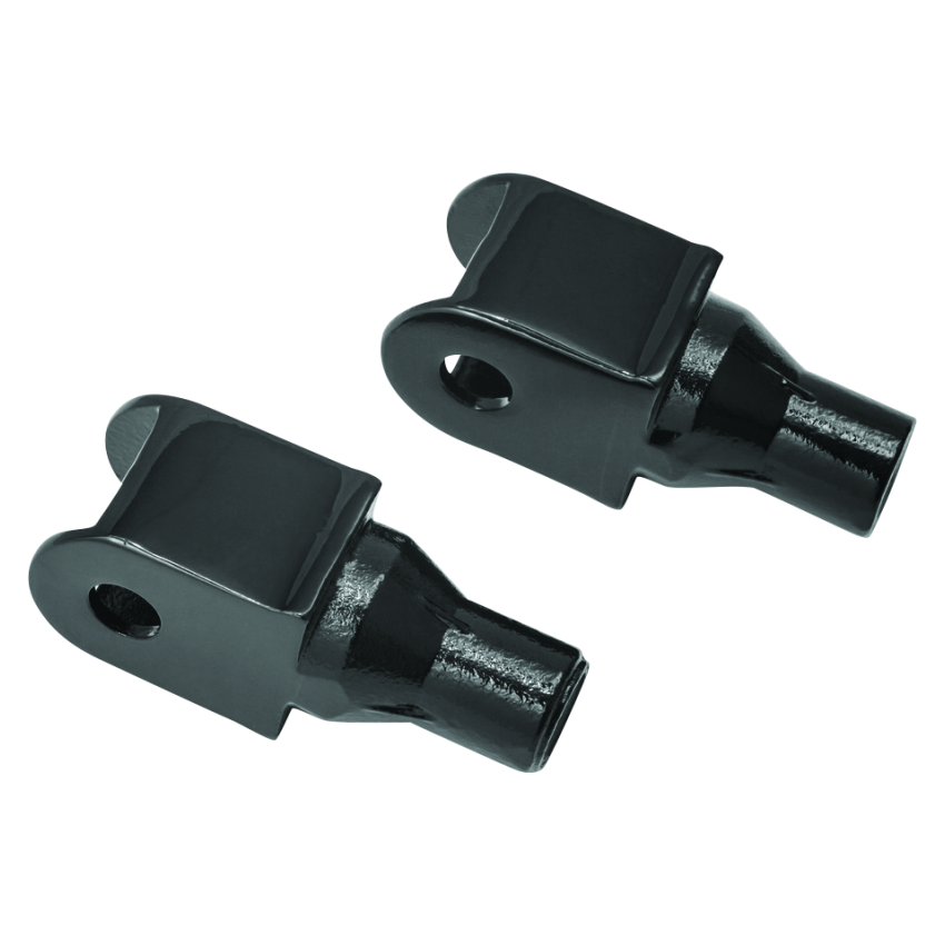 Kuryakyn 8864 Tapered Peg Adapter Honda Gloss Black