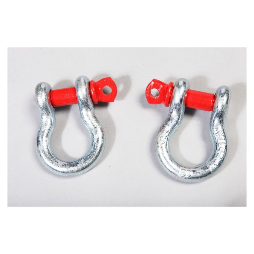 Rugged Ridge 3/4in 9500lb D-Shackle Set