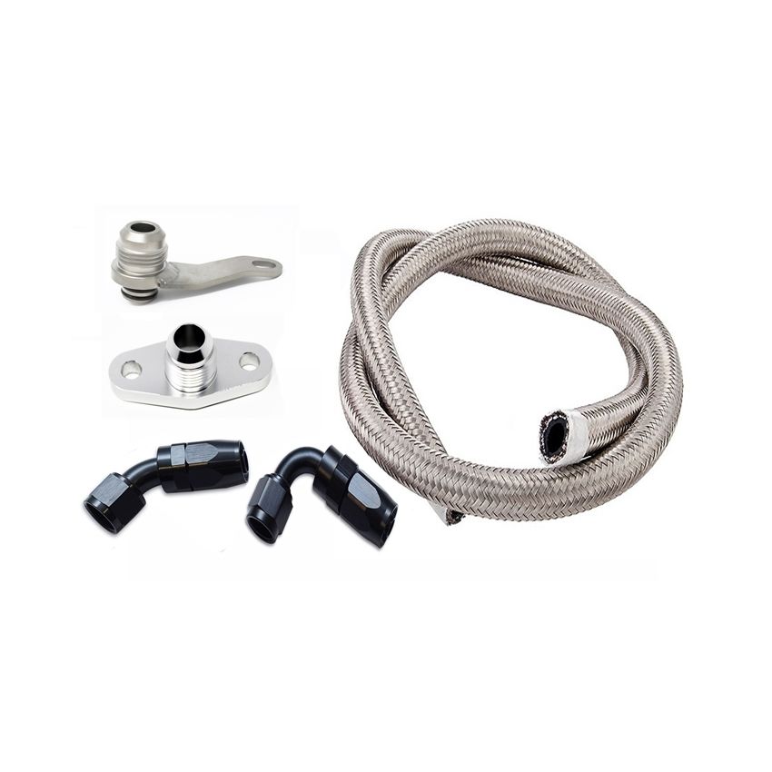 Torque Solution Subaru EJ -10AN Turbo Oil Return Line Kit