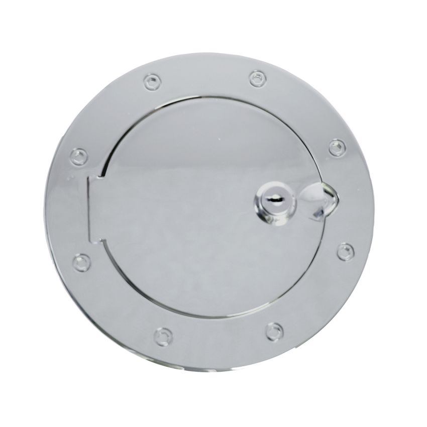 Rugged Ridge 07-18 Jeep Wrangler JK Stainless Steel Locking Gas Cap Door