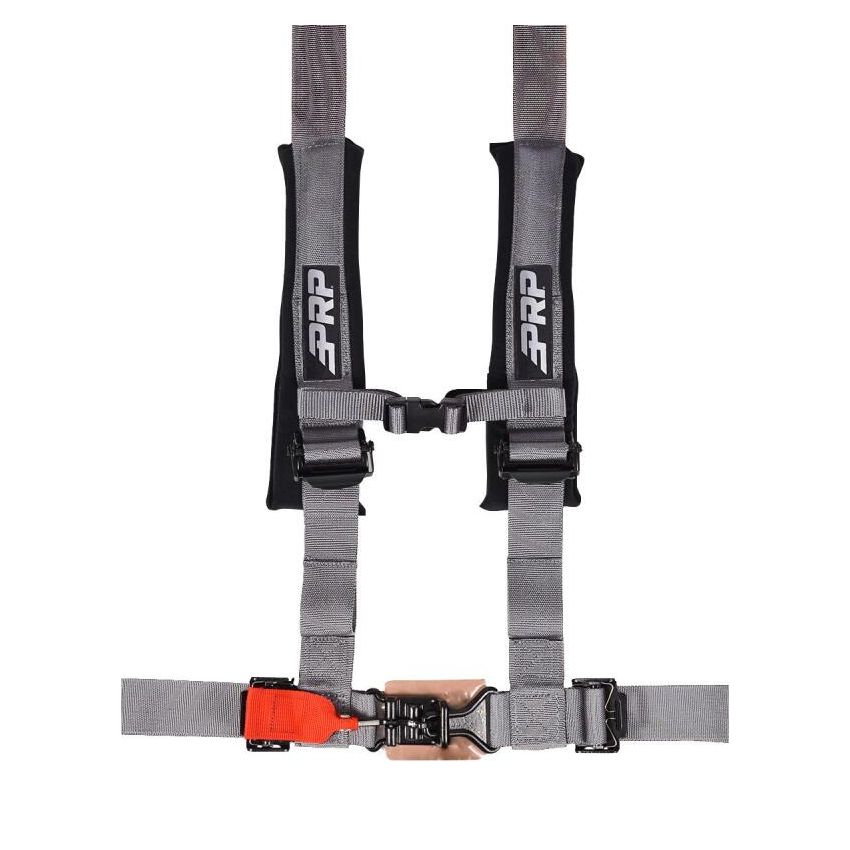 PRP Seats SB4.2LL-S PRP 4.2 Harness with Latch / Link Lap Belt- Silver