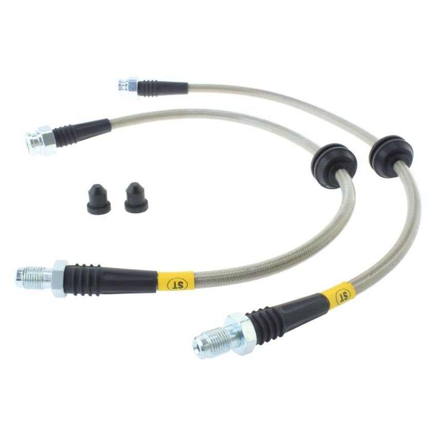 StopTech 2013-2014 Ford Focus ST Stainless Steel Rear Brake Lines