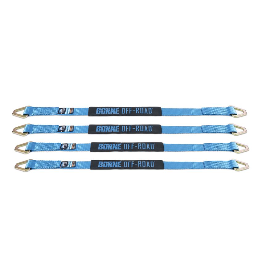 Borne Off-Road BNRTC-TD-4BL Ratchet Tie-Down