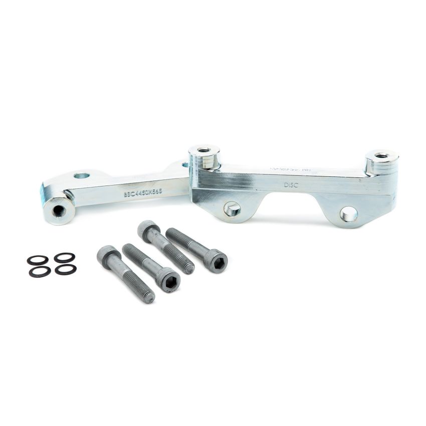 Alcon 2007+ Jeep JK-JL 330x22mm Rotors 4-Piston Red Calipers Rear Brake Kit (Includes Brake Lines)