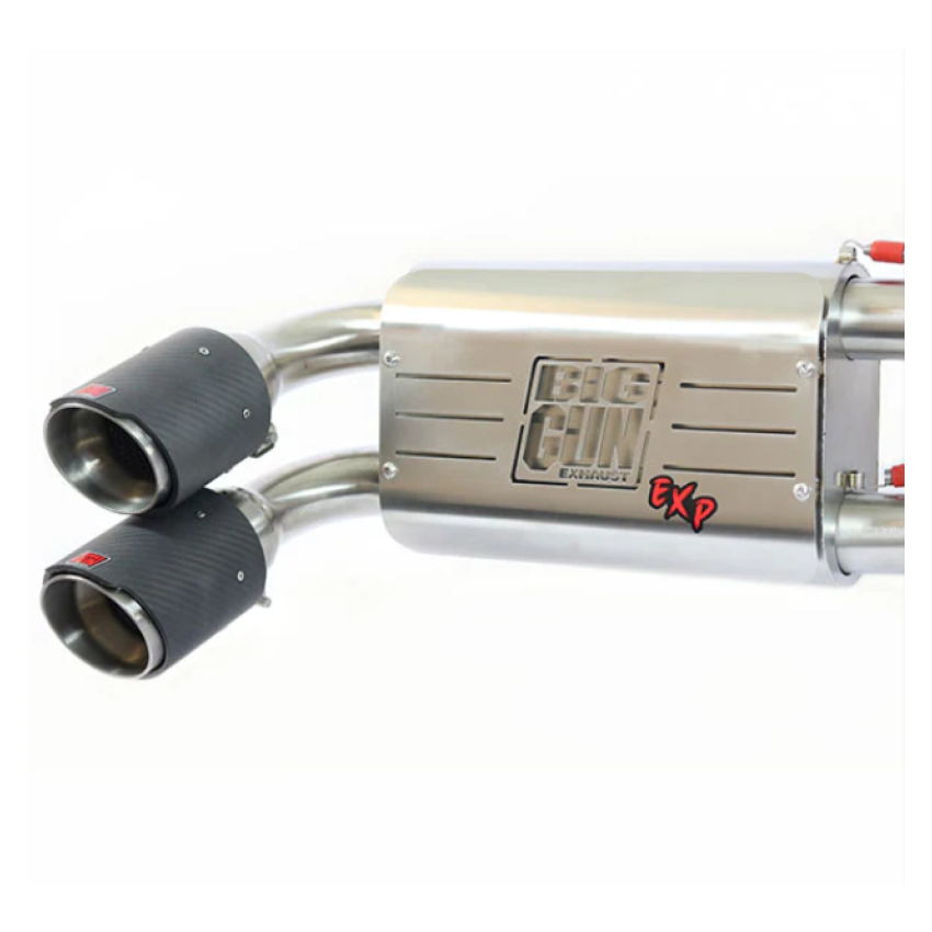 Big Gun 15-7962 15-23 Polaris RZR XP 1000/RZR XP 4 1000 Explorer Series Dual Slip On Exhaust