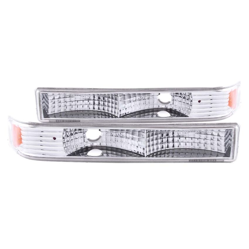 ANZO 1998-2005 Chevrolet S-10 Euro Parking Lights Chrome