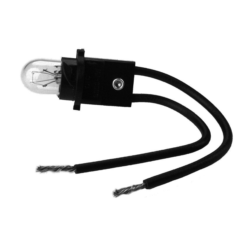 AutoMeter 3220 LIGHT BULB & SOCKET ASSY., T3 WEDGE, 2.7W & 4.6W & 4.9W, REPLACEMENT, TWIST-IN