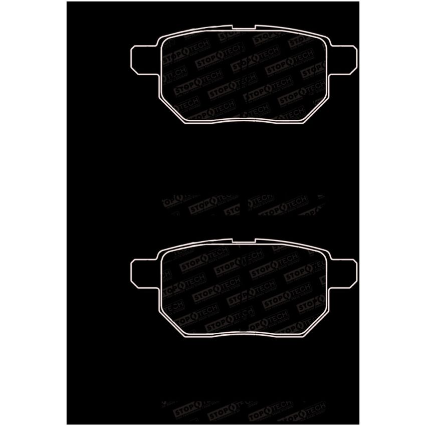 Stoptech 308.13540 Street Brake Pads - Rears