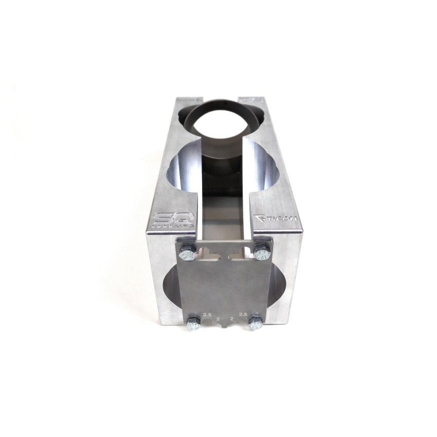 Ticon Industries 3.5in/4in/5in OD Sequence Manufacturing Elbow Cutting Fixture